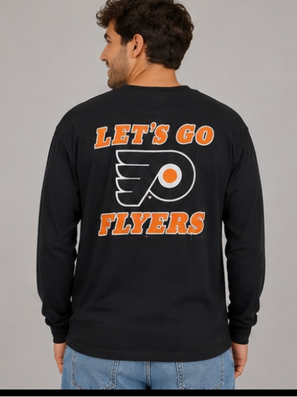 Flyers bud light longsleeve fruit of the loom X-Large
